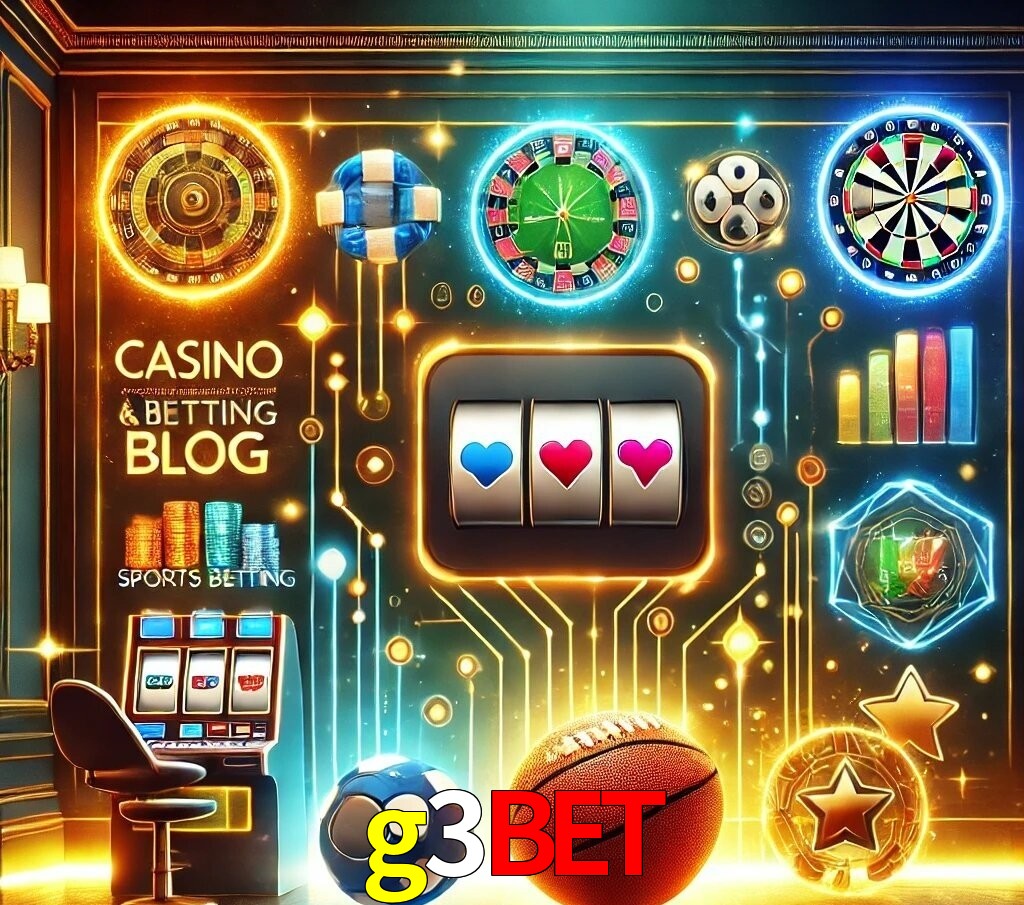 Blog do g3bet com dicas e estratégias para apostas e jogos